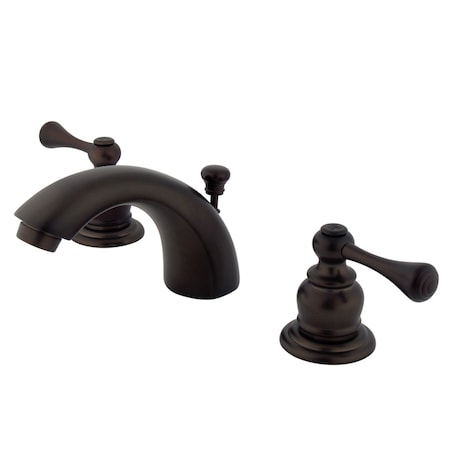 Kingston Brass Mini-Widespread Bathroom Faucet, Oil Rubbed Bronze KB3945BL